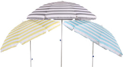 Lesli Living Libra - Stokparasol - Ø2mtr met knik - Grijs