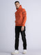 Petrol Industries - Heren Effen Hoodie Hartford - Oranje - Maat L