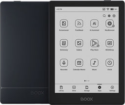 BOOX Go 6 - 6" e-ink e-reader - Android 11, Play Store - Zwart