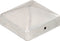 vidaXL - Paalkappen - 6 - st - piramide - 71x71 - mm - gegalvaniseerd - metaal