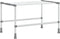 vidaXL - Droogrek - 83x(50-55)x(40-85) - cm - aluminium