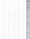 vidaXL - Hek - 50x1,25 - m - gegalvaniseerd - staal - zilverkleurig