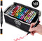 Infinity Goods Twinmarkers - 168 Stuks - Professionele Alcohol Markers - Dubbelzijdige Tip - Opbergtas (168 stuks)