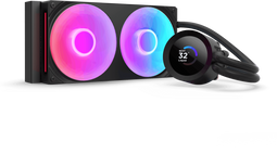 NZXT Kraken Elite RL-KR240-B2 - All-in-One Vloeistofkoeler - 240mm RGB LCD - Zwart