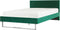 BELLOU - Tweepersoonsbed - Groen - 140 x 200 cm - Fluweel