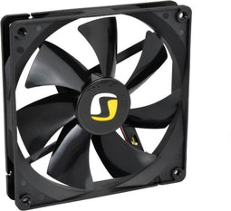 SilentiumPC Mistral - Ventilator 140mm - 18,7dB(A) - Zwart