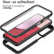 iMoshion Hoesje Geschikt voor Samsung Galaxy A14 (5G) / A14 (4G) Hoesje - iMoshion 360° Full Protective Case - Zwart / Transparant