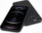 Qubits - Softcase hoes - Geschikt voor iPhone 12 Pro Max - Zwart