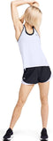 Under Armour UA Knockout Tank - Dames Sporttop - Fitness & Training - Wit - Maat S