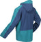 Regatta Highton Ii Outdoorjack Heren Marineblauw/turquoise Maat Xl