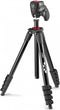 Joby Compact Action - Tripod - Draaggewicht 1,5 kg - Hoogte max 155 cm - Zwart