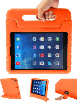 iMoshion Tablet Hoes Kinderen Geschikt voor iPad 6 (2018) 9.7 inch / iPad 5 (2017) 9.7 inch - iMoshion Kidsproof Backcover met handvat - Oranje