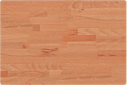 vidaXL - Wastafelblad - 60x40x2,5 - cm - massief - beukenhout