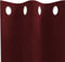 vidaXL - Blackout - Gordijnen - met - Oogjes - 2 - stuks - Wijnrood - Fluweel