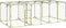 vidaXL - Kippenhok - 600x300x200 - cm - geïmpregneerd - massief - grenenhout