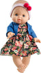 Paola Reina Pop Gordi meisje (blank/Rebeca) 34cm