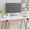 vidaXL - Tv-meubel/monitorverhoger - 40x25x11 - cm - glas - groen - groen