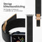 imoshion Nylon Trail bandje - Geschikt voor Apple Watch 1, 2, 3, 4, 5, 6, 7, 8, 9, 10 (42 mm), SE - 38/40/41 mm - Zwart - One Size