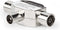 Nedis Satelliet- en Antenne-Adapter - IEC (Coax) Male - 2x Coax Female - Vernikkeld - 75 Ohm - T-Splitter - Metaal - Wit - 1 Stuks - Window Box