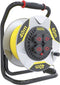 Stanley Fatmax - Haspel 4-voudig 16A 40 Meter Neopreen Zilver