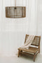 Bazar Bizar de Island Sisal loungestoel | Fauteuil rotan / sisal | Naturel | 70 x 85 x 80 cm