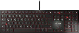 Cherry KC 6000 Slim - Toetsenbord - QWERTZ - Draad - Zwart