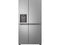 LG GSLC41PYPE - Amerikaanse koelkast - 641 liter - Zilver