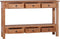 vidaXL Wandtafel 120x30x75 cm massief mahoniehout