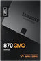 Samsung 870 QVO - Interne SSD - 2.5 Inch - 2 TB - 540/530 MB/s