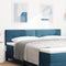 vidaXL - Hoofdbord - met - knopen, - Donkerblauw, - 180 - cm, - Fluweel