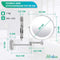 Mirlux Make Up Spiegel - Wandspiegel - 5x Vergroting - RVS
