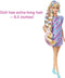 Barbie Totally Hair Doll - Blond, blauw, paars - Barbiepop