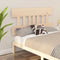 vidaXL - Hoofdbord - 153,5x3x81 - cm - massief - grenenhout