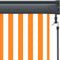 vidaXL-Rolgordijn-voor-buiten-100x250-cm-wit-en-oranje