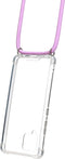 Mobiparts Lanyard Case Samsung Galaxy A42 (2020) - Verstelbaar koord - Paars