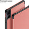 Dux Ducis Domo Bookcase - Tablet Hoes voor Xiaomi Redmi Pad - Kunstleder - Roze