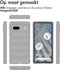 imoshion Hoesje - Geschikt voor Google Pixel 7a - EasyGrip Backcover - Grijs