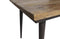 BePureHome Guild Tafel - Hout/Metaal - Naturel/Zwart - 77x220x90