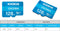 Kioxia Exceria - micro SD geheugenkaart - 256GB - UHS-I Klasse 10 - Blauw