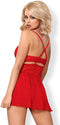 Obsessive Babydoll & String – Erotische Babydoll – Maat L/XL – Rood