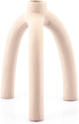 By-Boo Kaarsenhouder Twig Small - Beige