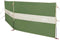 vidaXL - Windscherm - camping - waterdicht - 344x120 - cm - groen