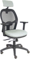 Bureaustoel met hoofdsteun P&C B3DRPCR Lichtgrijs
