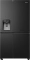 Hisense RS818N4TFC - Side-by-Side Koel-Vriescombinatie - Water-/ijsdispenser No-Frost RVS
