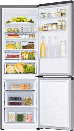 Samsung RB34C675DSAEF - Koelvriescombinatie - No-Frost - 185x60 cm - Silver