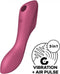 Satisfyer, drukgolfvibrator, Curvy Trinity 3, 17,5 cm, 3 motoren, veelzijdig, drukgolven en trillingen