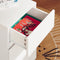 SoBuy ASK05-W - Printerkast - 2 Laden - Wit
