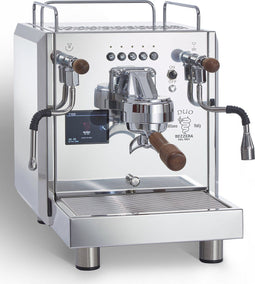 Bezzera Duo Top DE - Espressomaschine - Dubbele ketel met PID - Hout en chroomroestvrijstaal