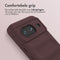 iMoshion Hoesje Geschikt voor Google Pixel 8 Hoesje Siliconen - iMoshion EasyGrip Backcover - Aubergine