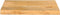 vidaXL - Tafelblad - met - natuurlijke - rand - 60x20x3,8 - cm - massief - mangohout